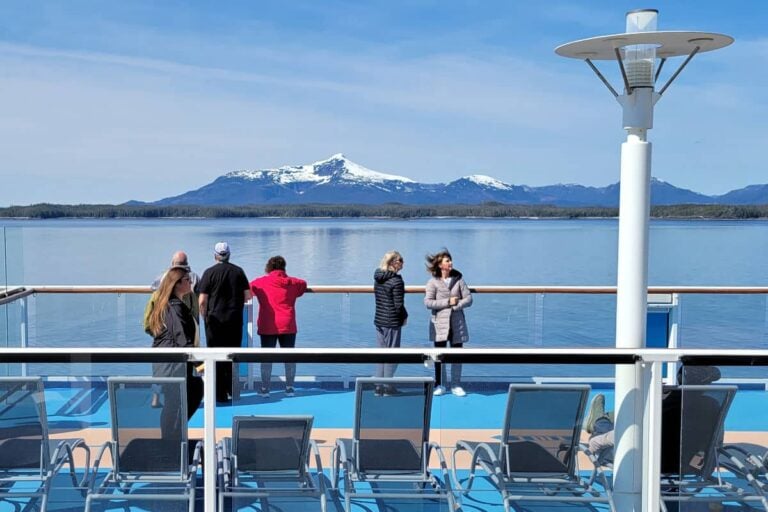 Cruising in Alaskan waters