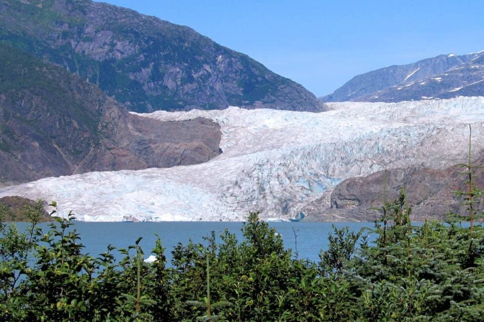ALASKA S MENDENHALL GLACIER visual data 2