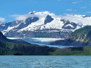 Mendenhall Glacier from the raft