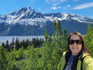 Visiting Turnagain Arm near Anchorage