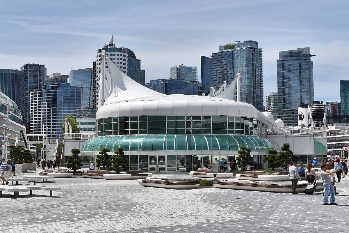 View of Vancouver from Canada Place Pier