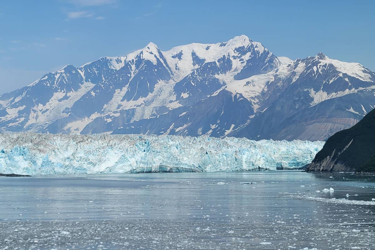 Approaching Hubbard Glacier