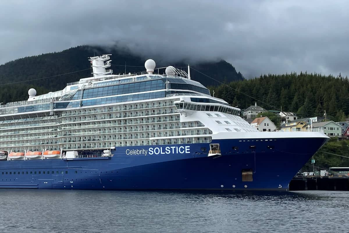 Celebrity Solstice in Ketchikan, Alaska