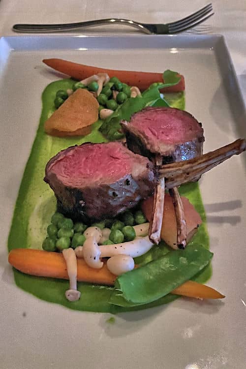 Murano rack of lamb