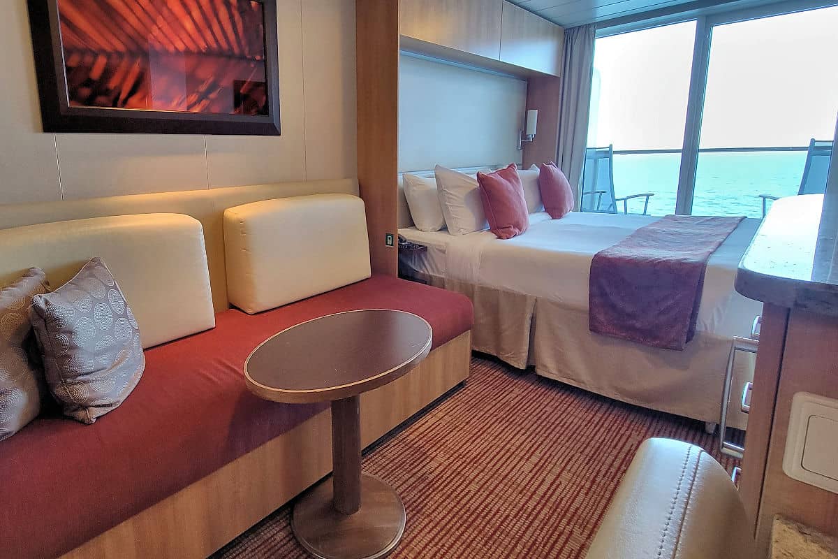 Our Celebrity Solstice balcony cabin