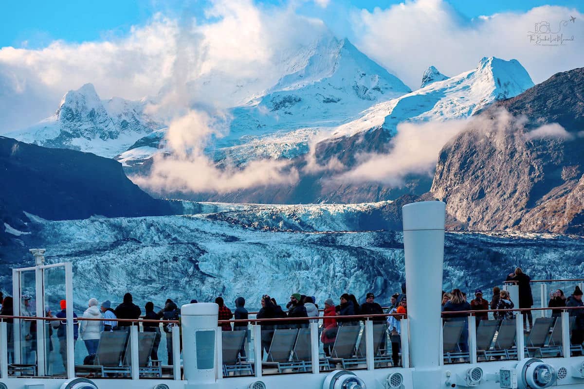 Cruising on the Encore in Glacier Bay National Park