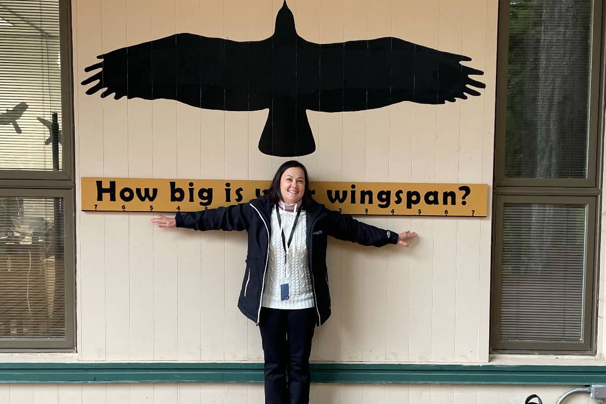 Measuring my wingspan