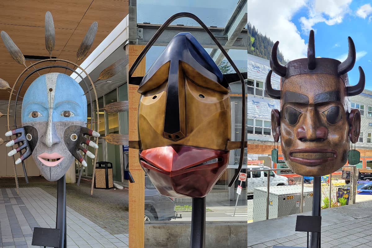 Faces of Alaska masks