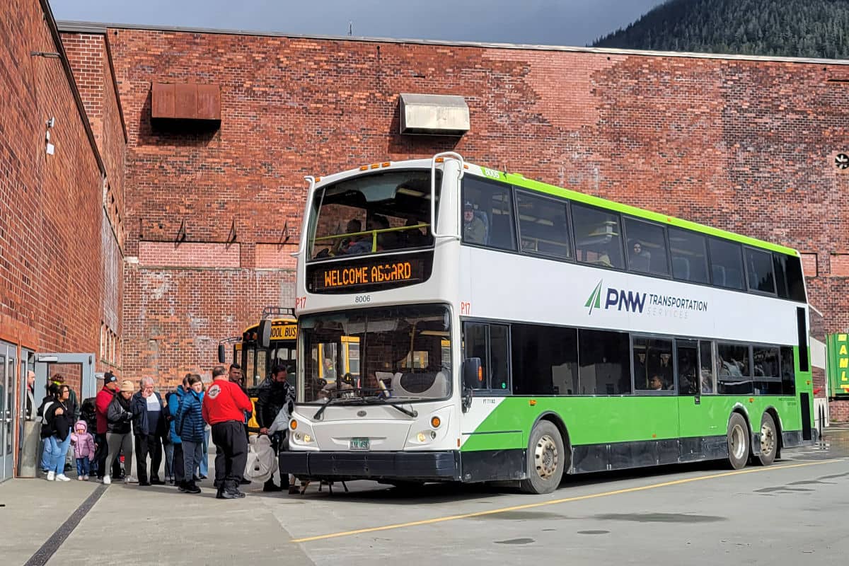 Complimentary Ward Cove shuttle