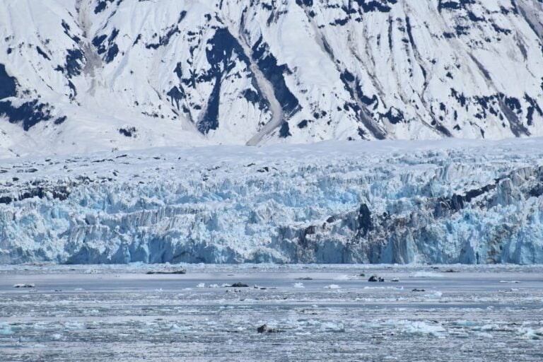 Hubbard Glacier in the off season