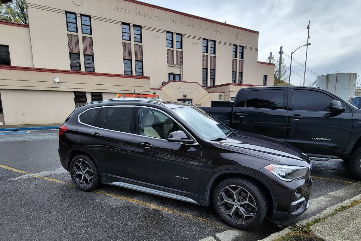Our BMW Turo car rental in Sitka