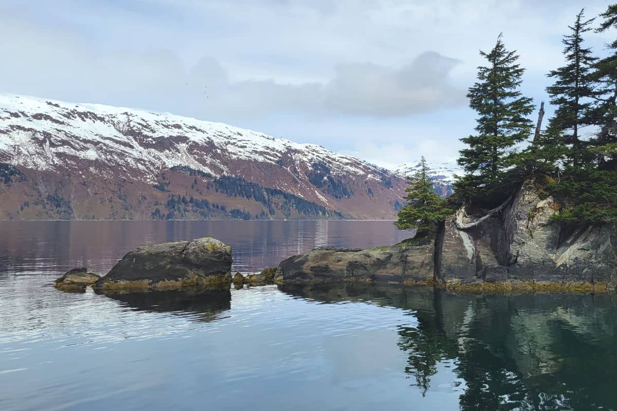 Calm waters near Valdez