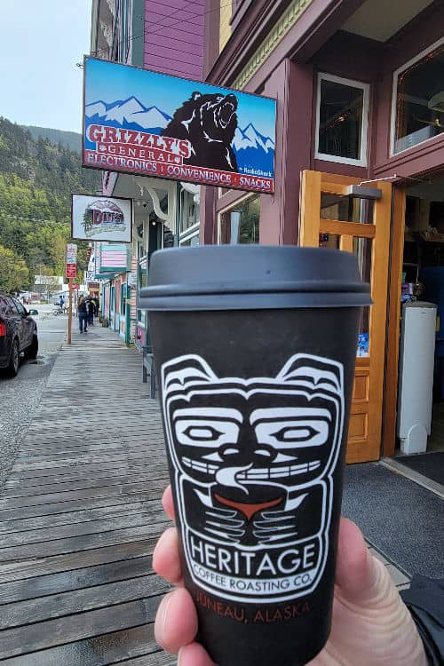 Coffee from Grizzly’s General Store