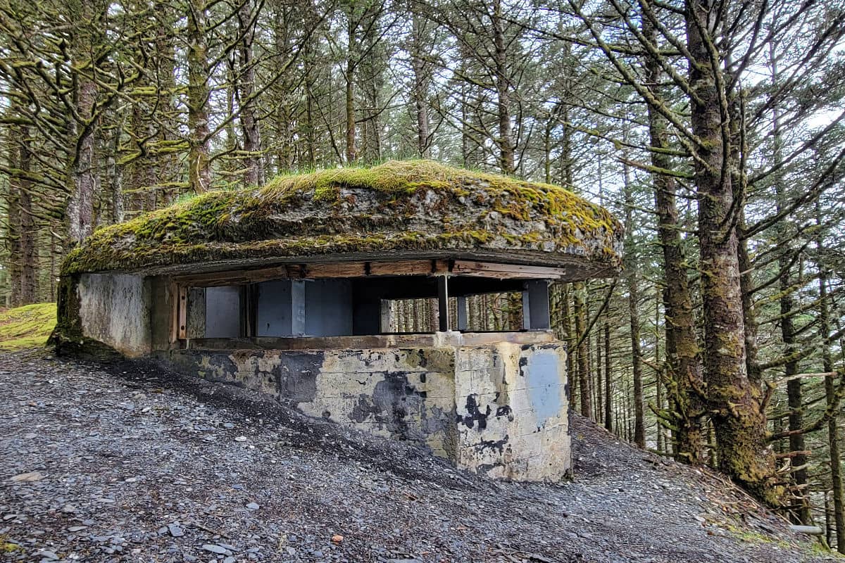 Fort Abercrombie bunker on Kodiak Island