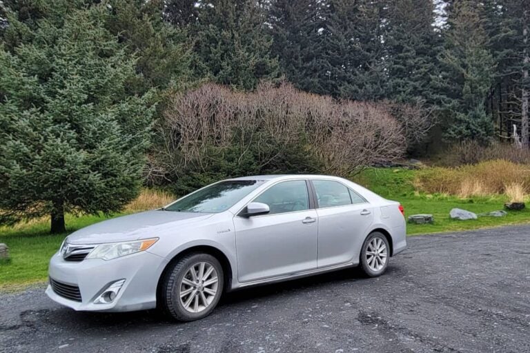 Our Kodiak Island rental car