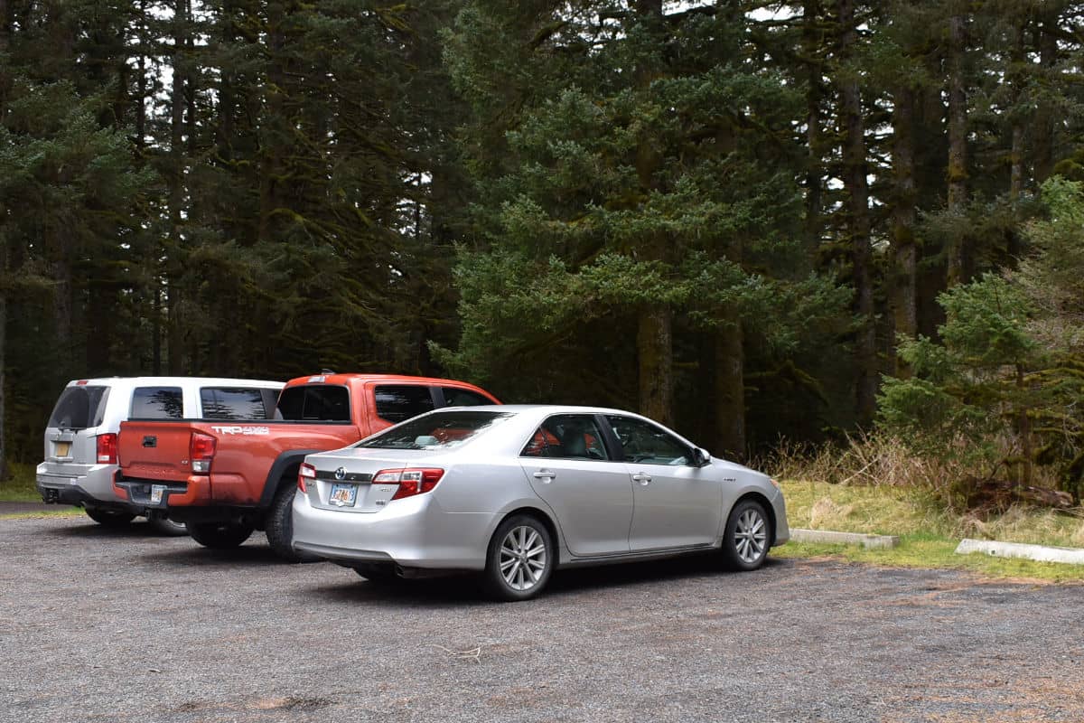 Parked in Fort Abercrombie State Historical Park