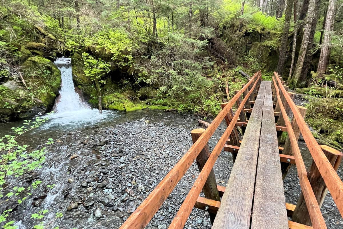 Herring Cove trail, a hiking trail in Sitka, Alaska