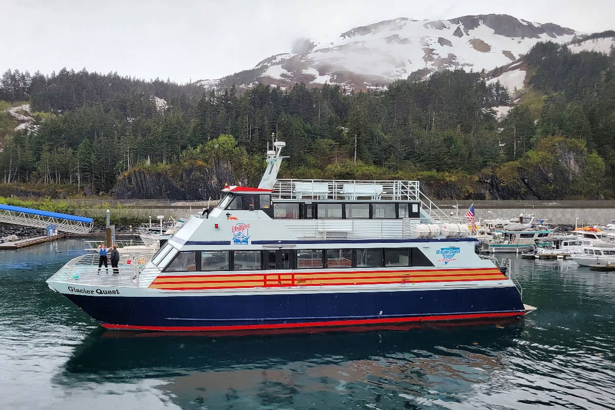 Glacier Quest catamaran