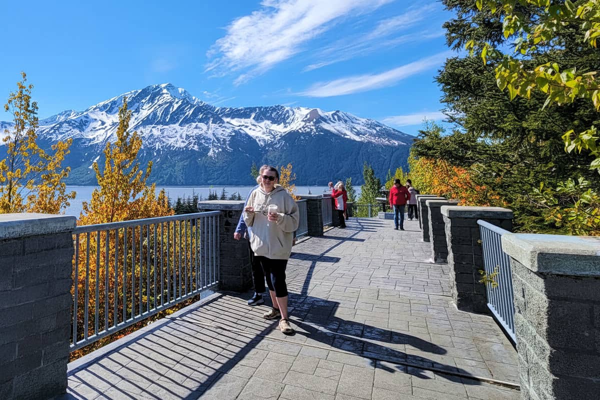 Fall foliage along Turnagain Arm