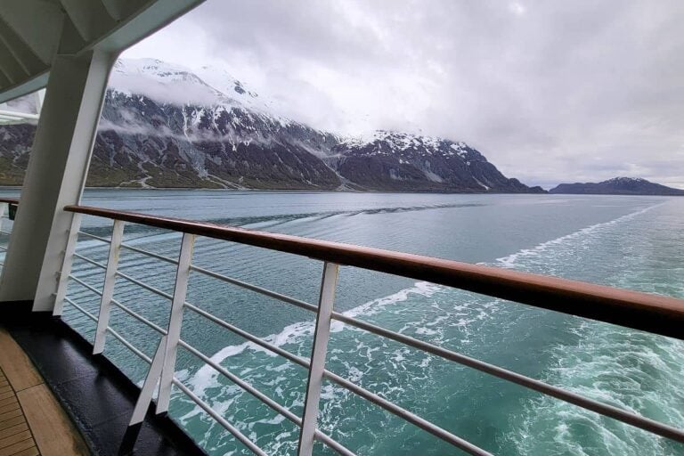 On an Alaska cruise tour