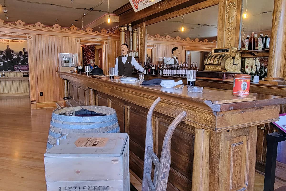 Inside the Mascot Saloon Museum