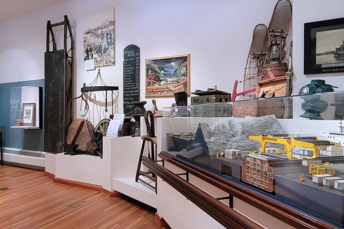 Inside the Skagway Museum