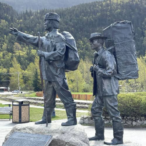 The Centennial Statue in Skagway