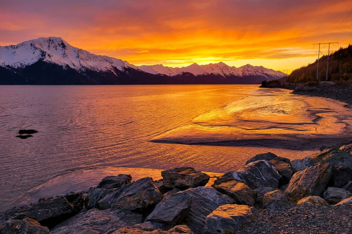 Cook Inlet sunset