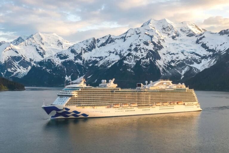Princess Cruise ship in Alaska