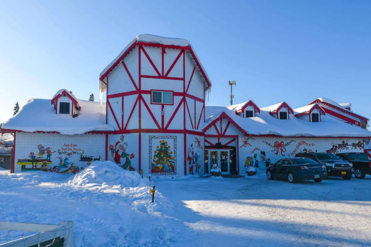 North Pole, near Fairbanks
